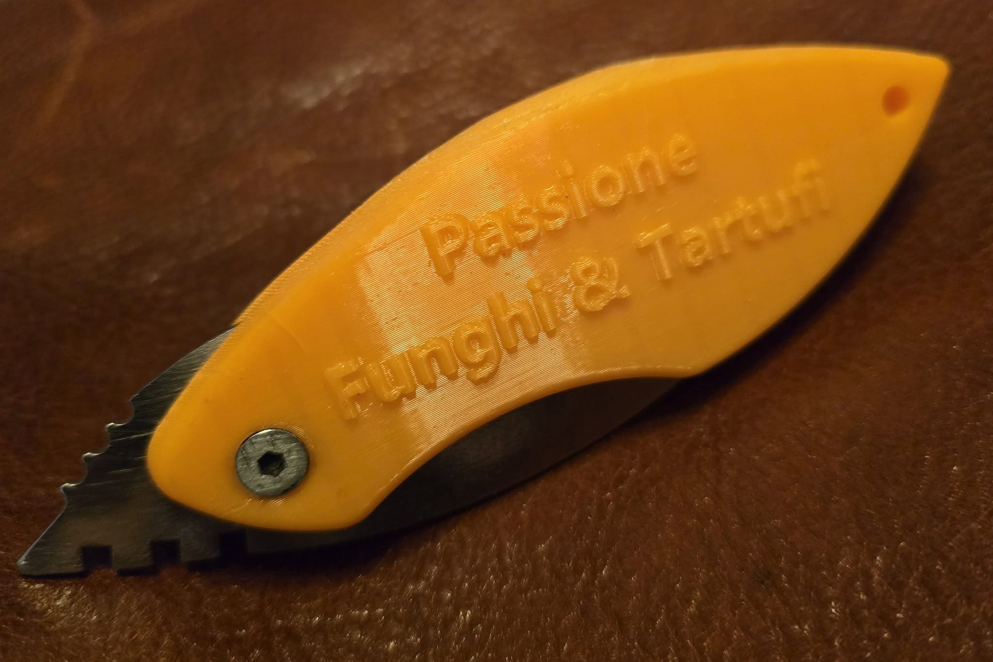 Passione Funghi e Tartufi, coltello per funghi e tartufi