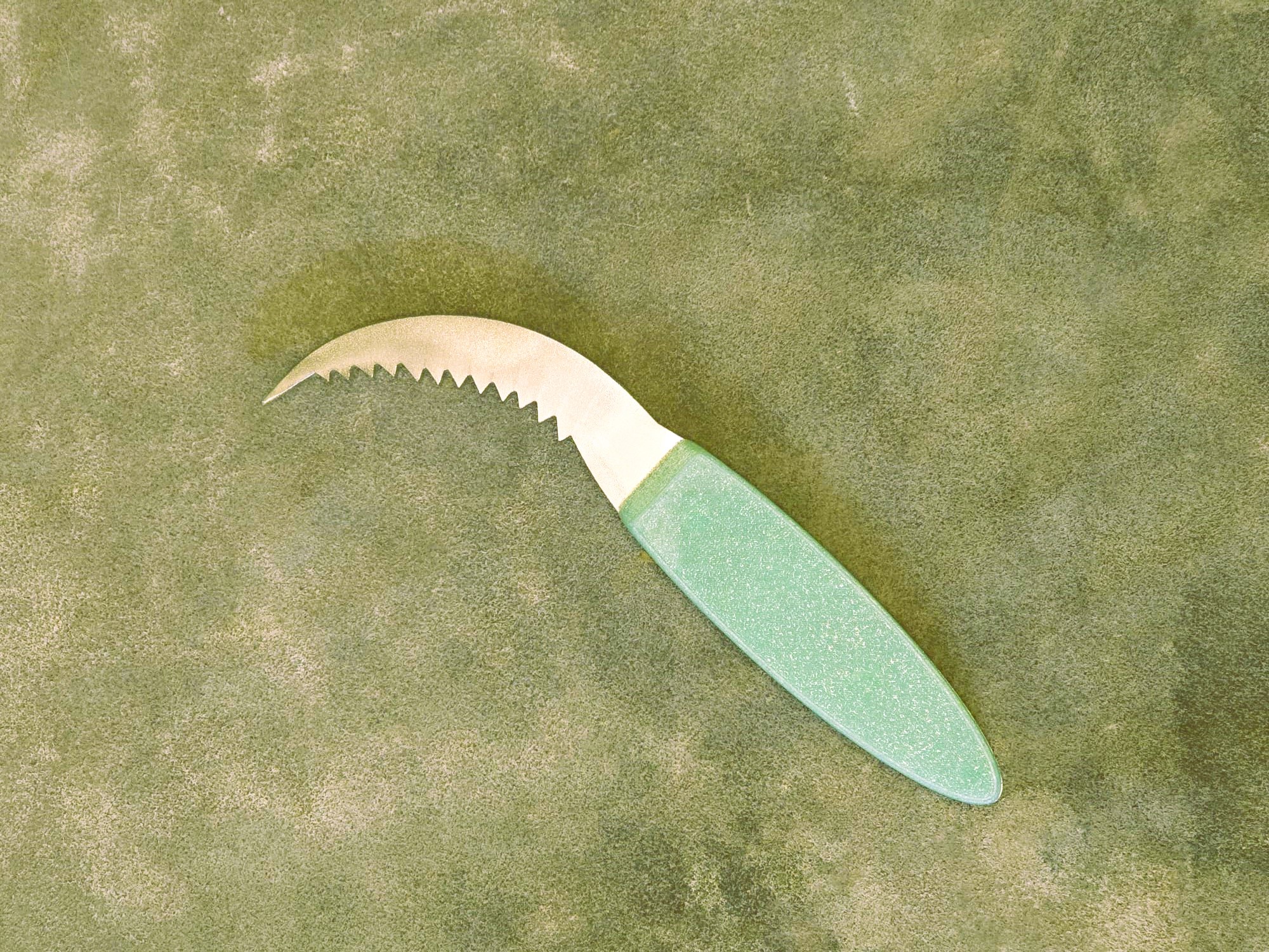 Unghia Sport, manico verde luminescente