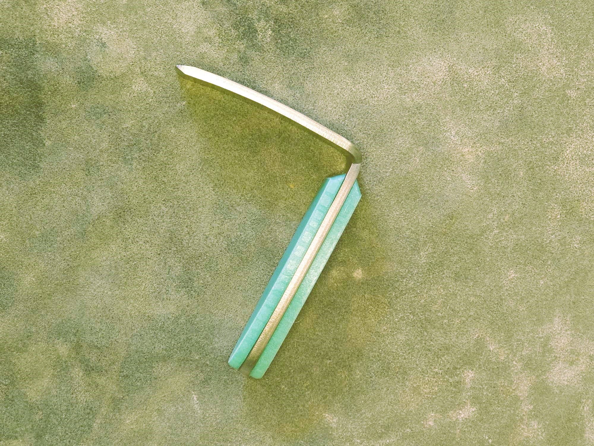 Zappetto Sport, manico verde luminescente